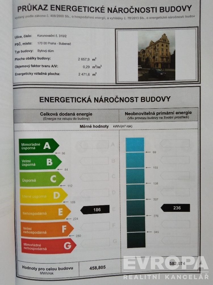 2+kk, Korunovační, Praha, 51 m²