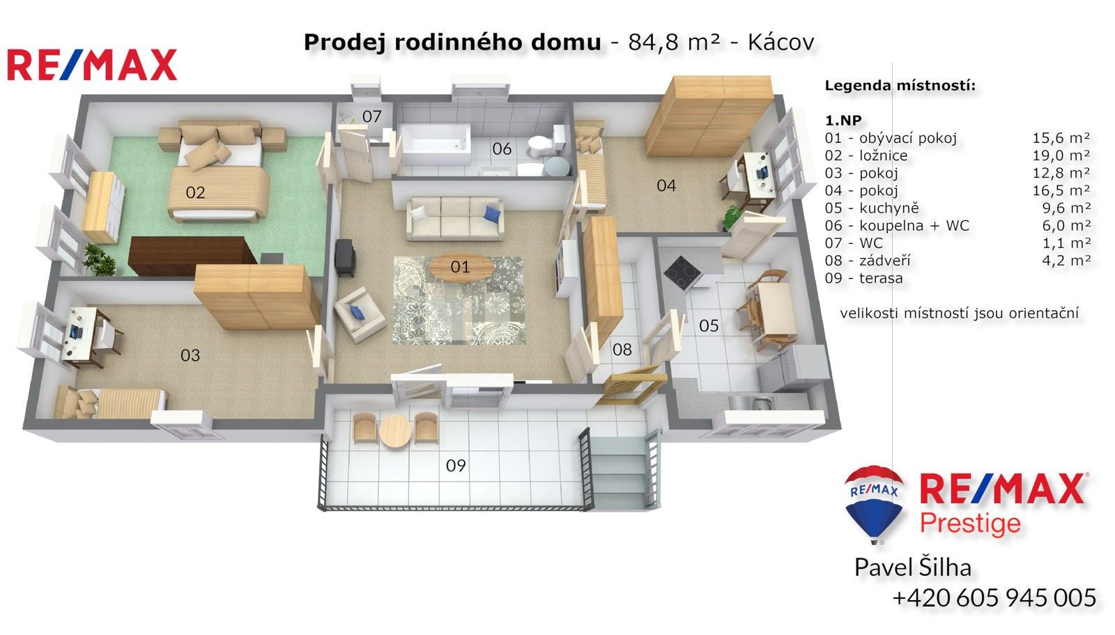 Prodej dům - Kácov, 85 m²