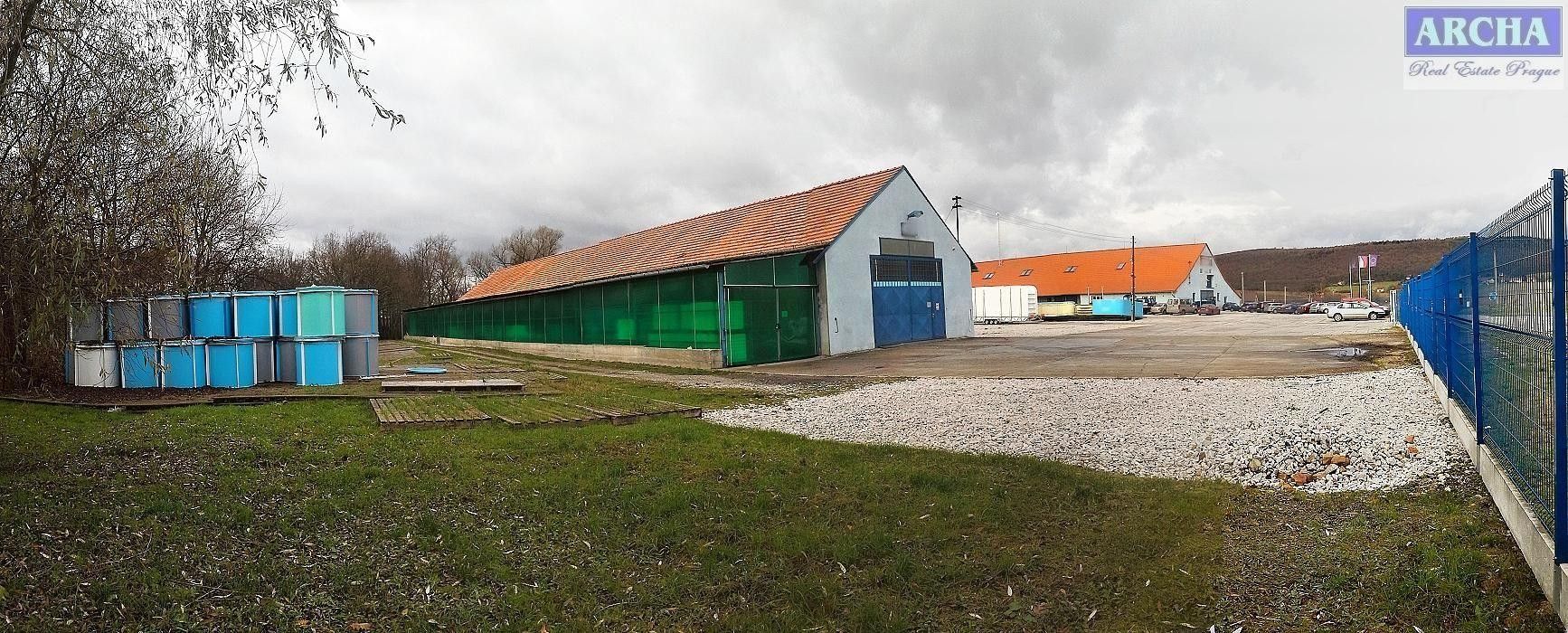 Sklady, Hostomice, Beroun, 2 500 m²