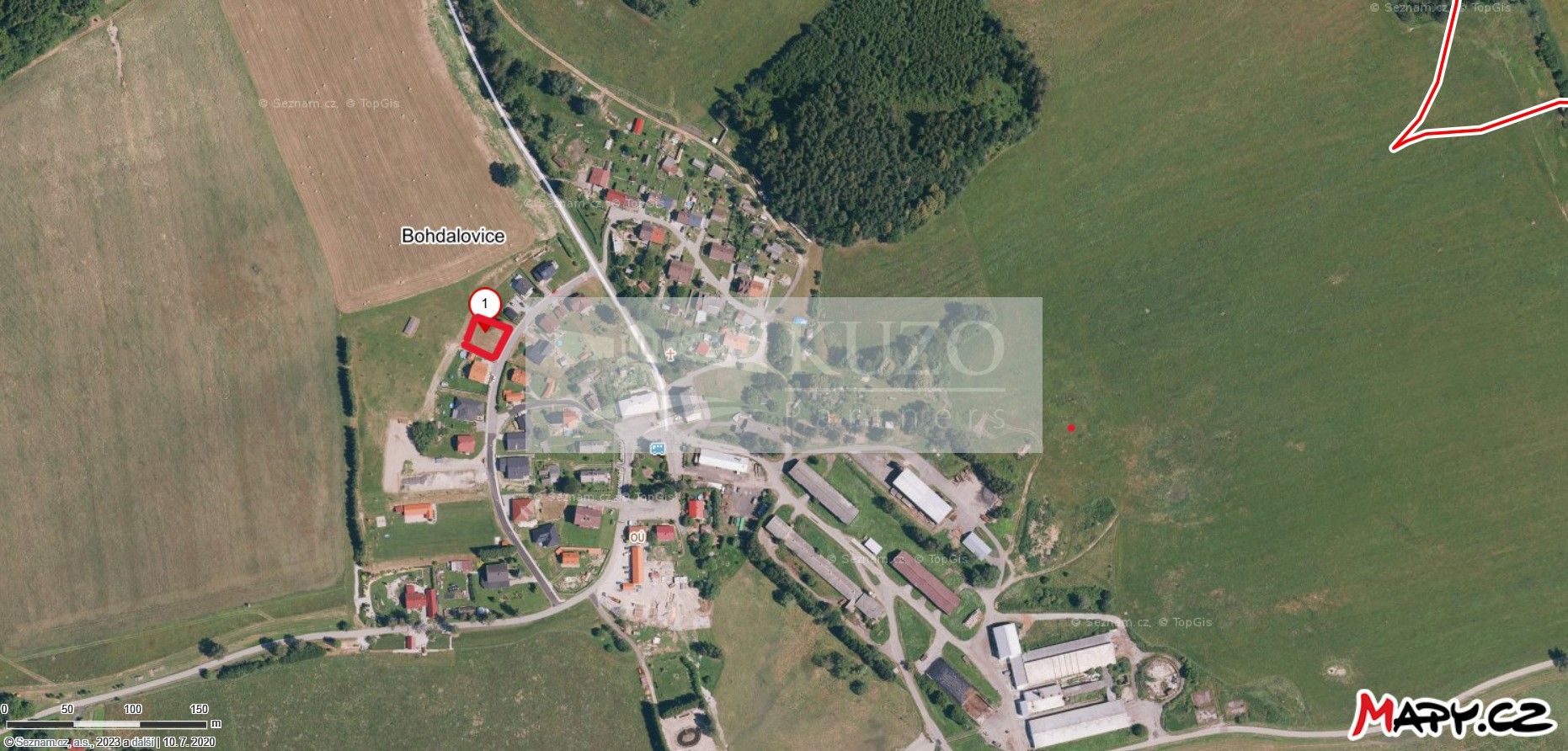 Prodej pozemek pro bydlení - Bohdalovice, 1 022 m²