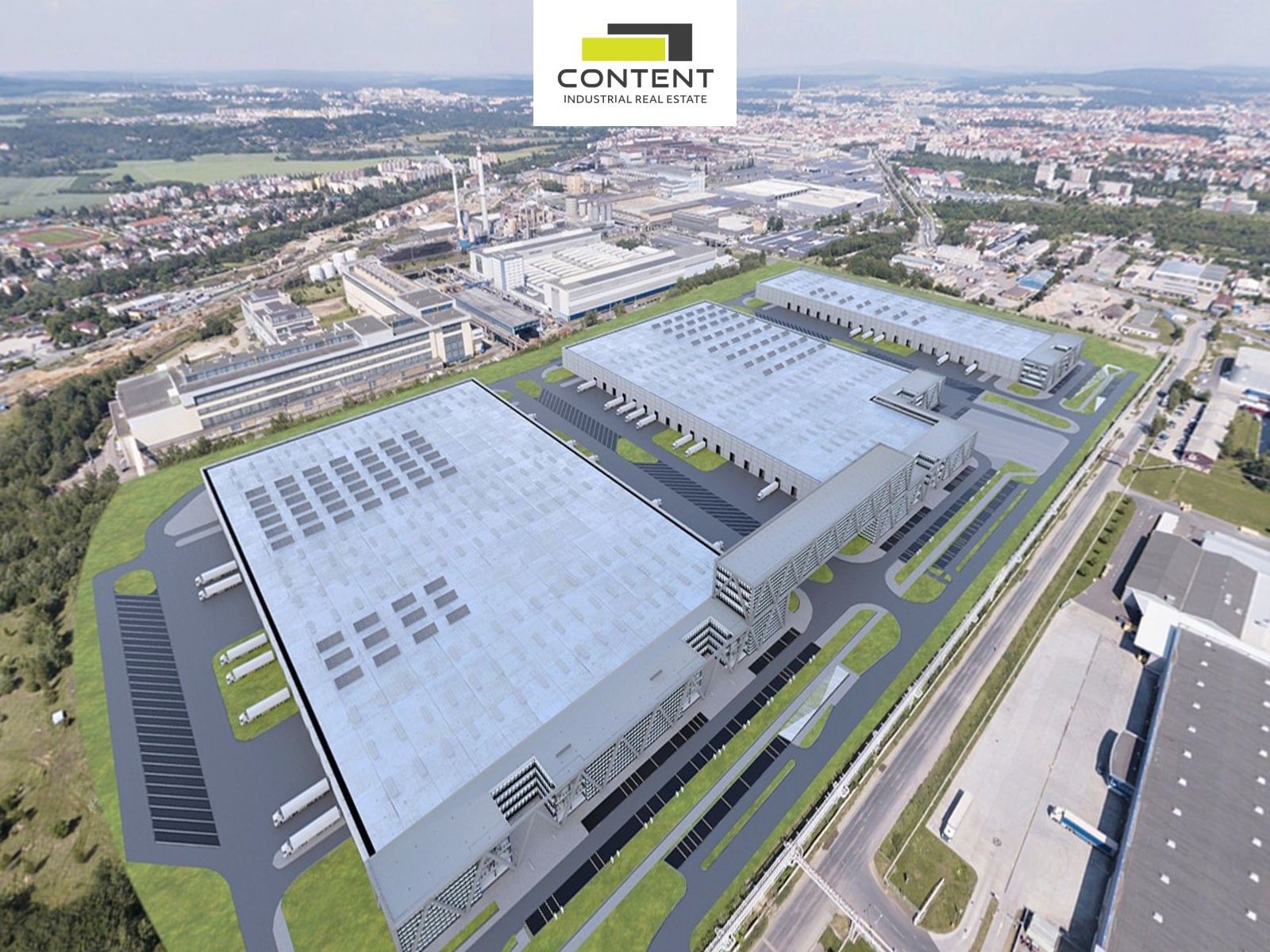 Sklady, Ke Karlovu, Plzeň, 15 000 m²