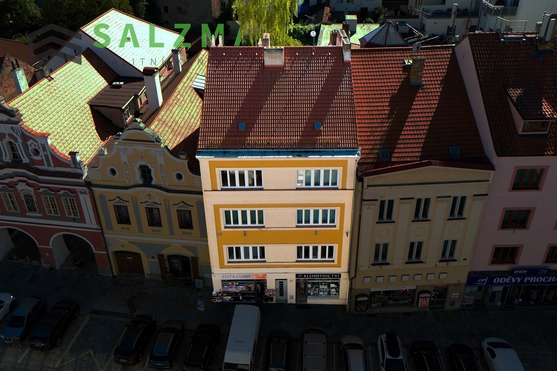 Činžovní domy, Jungmannova, Písek, 401 m²