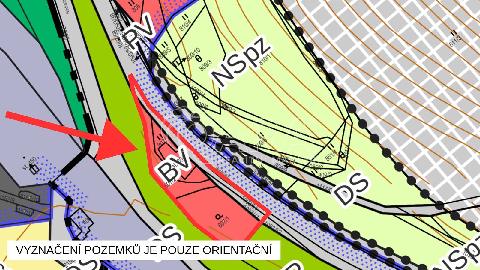 Pozemky pro bydlení, Březová nad Svitavou, 2 m²