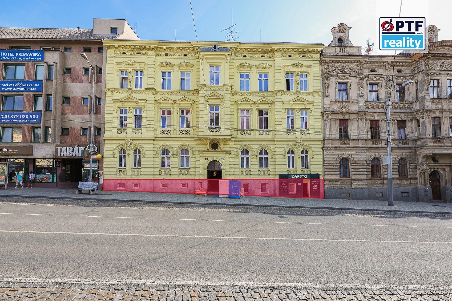 Restaurace, Americká, Plzeň, 180 m²