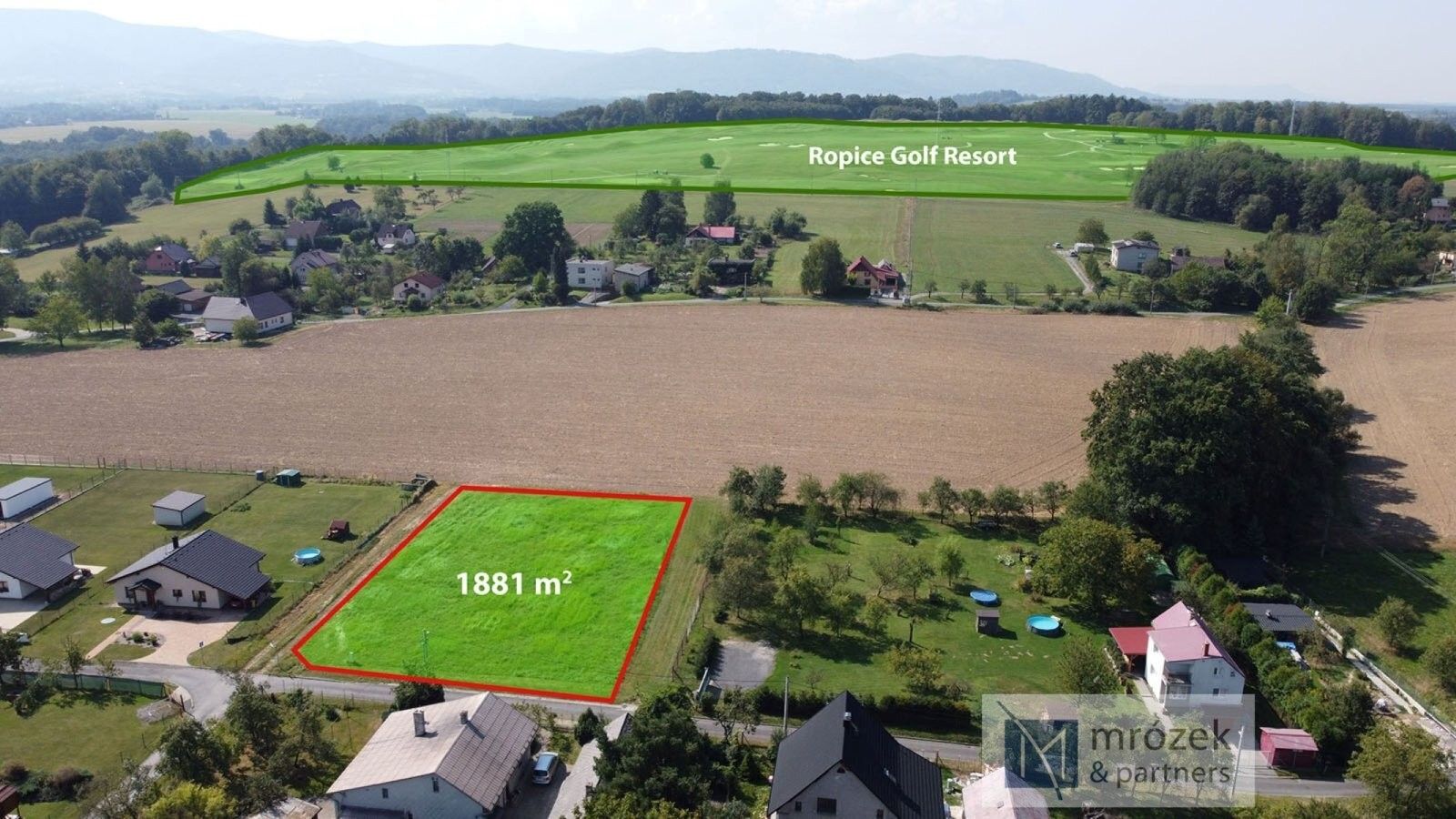 Prodej pozemek pro bydlení - Ropice, 1 881 m²