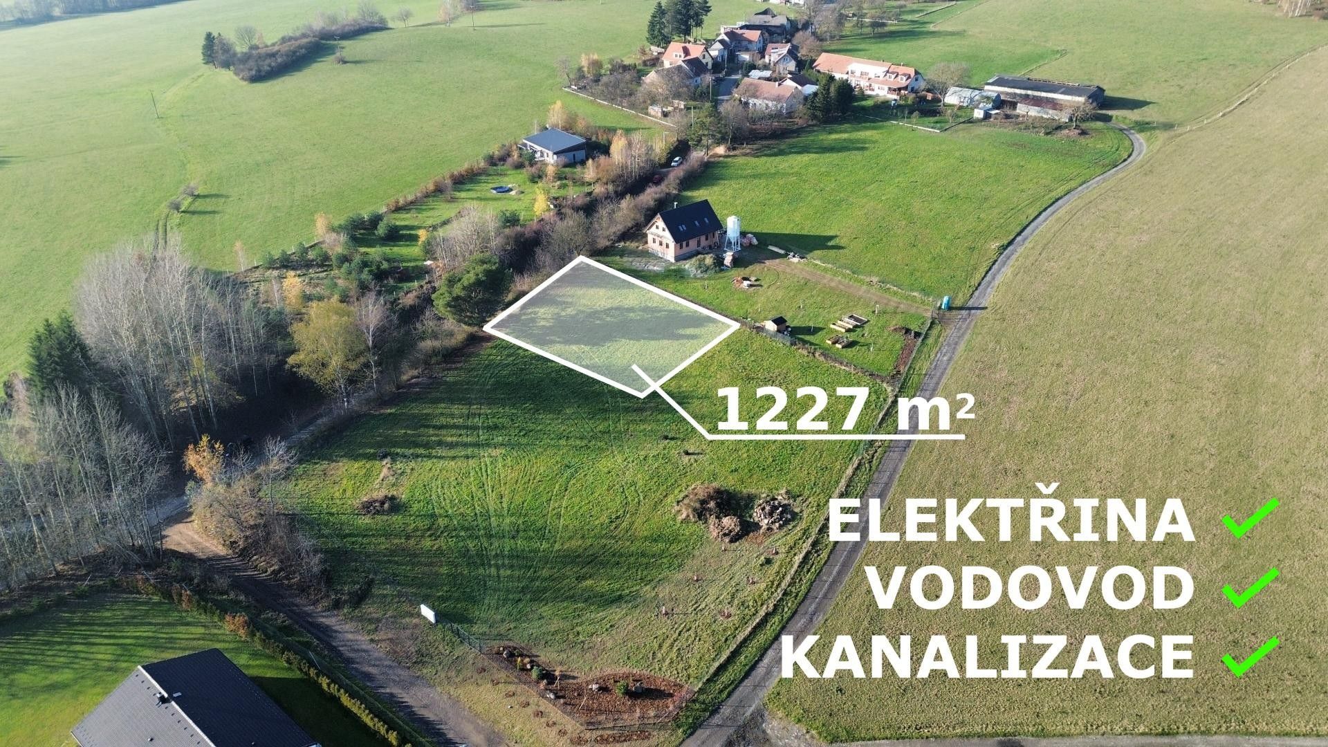 Pozemky pro bydlení, Sedlice, 1 227 m²