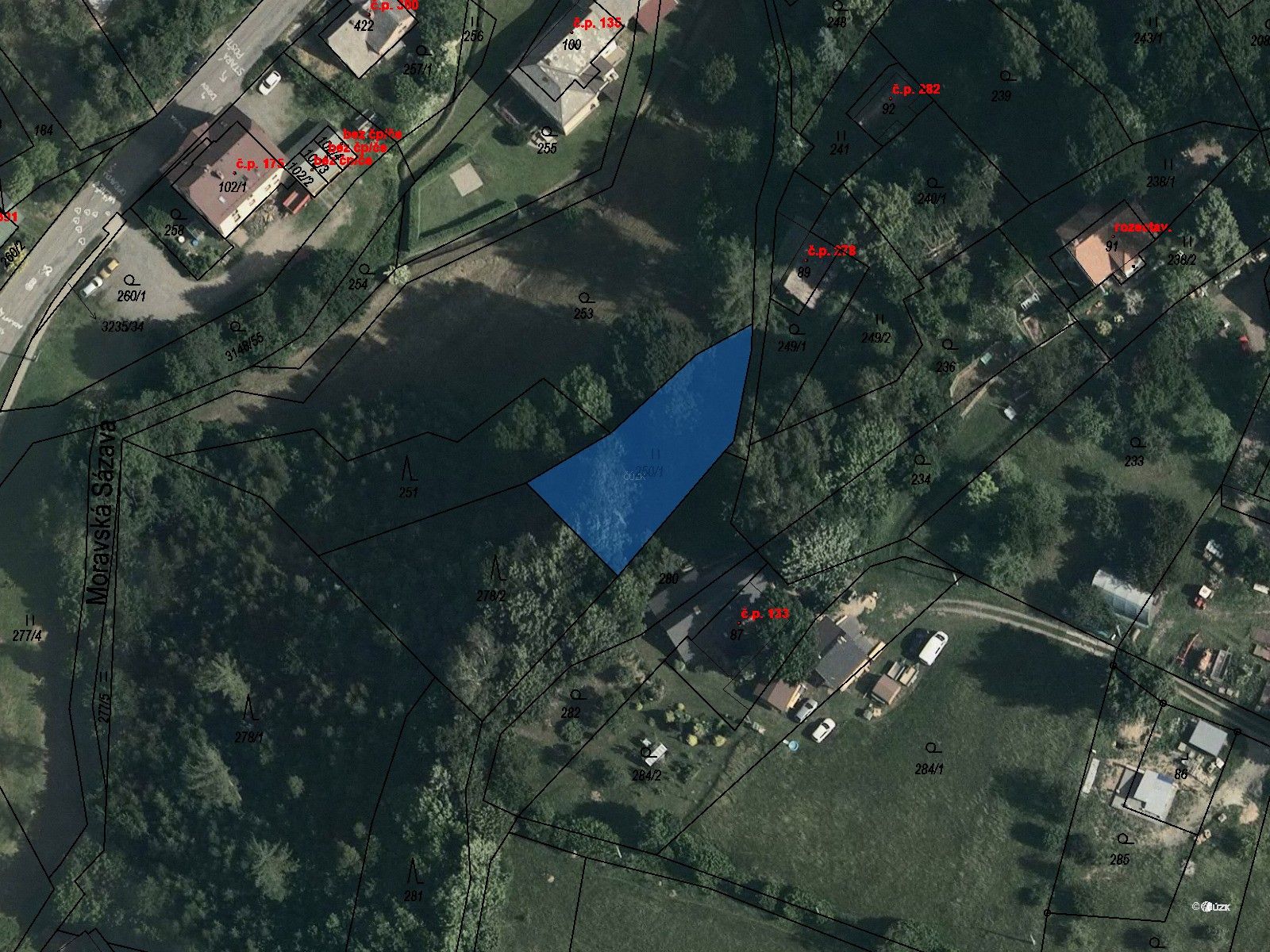 Louky, Výprachtice, 430 m²