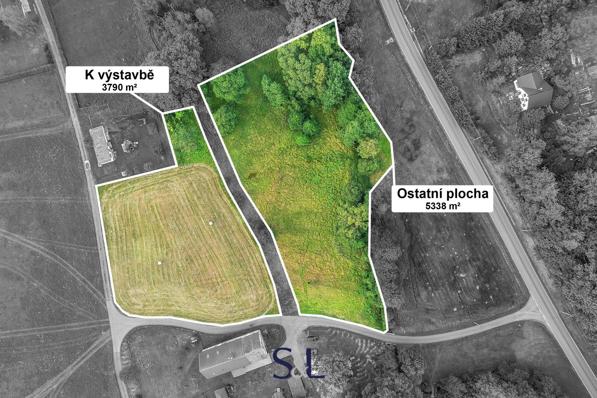 Prodej pozemek pro bydlení - Horní Řasnice, 9 128 m²