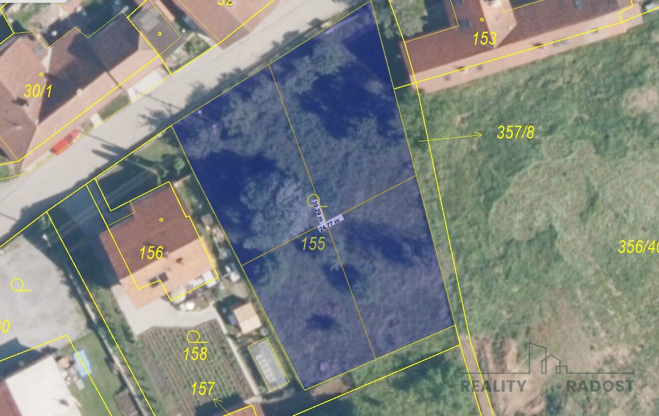 Prodej pozemek pro bydlení - Habrůvka, 978 m²