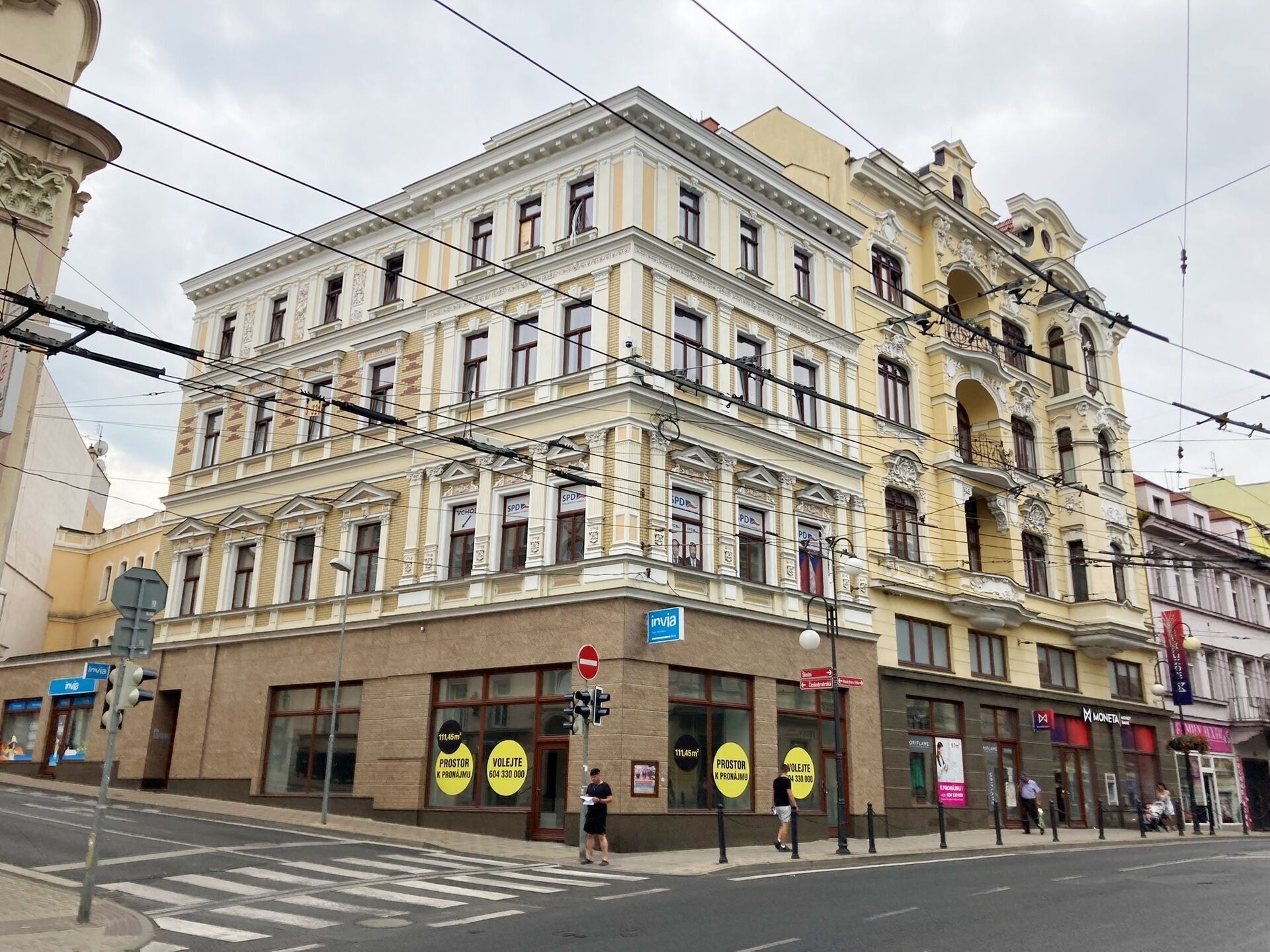 Obchodní prostory, Masarykova třída, Teplice, 112 m²