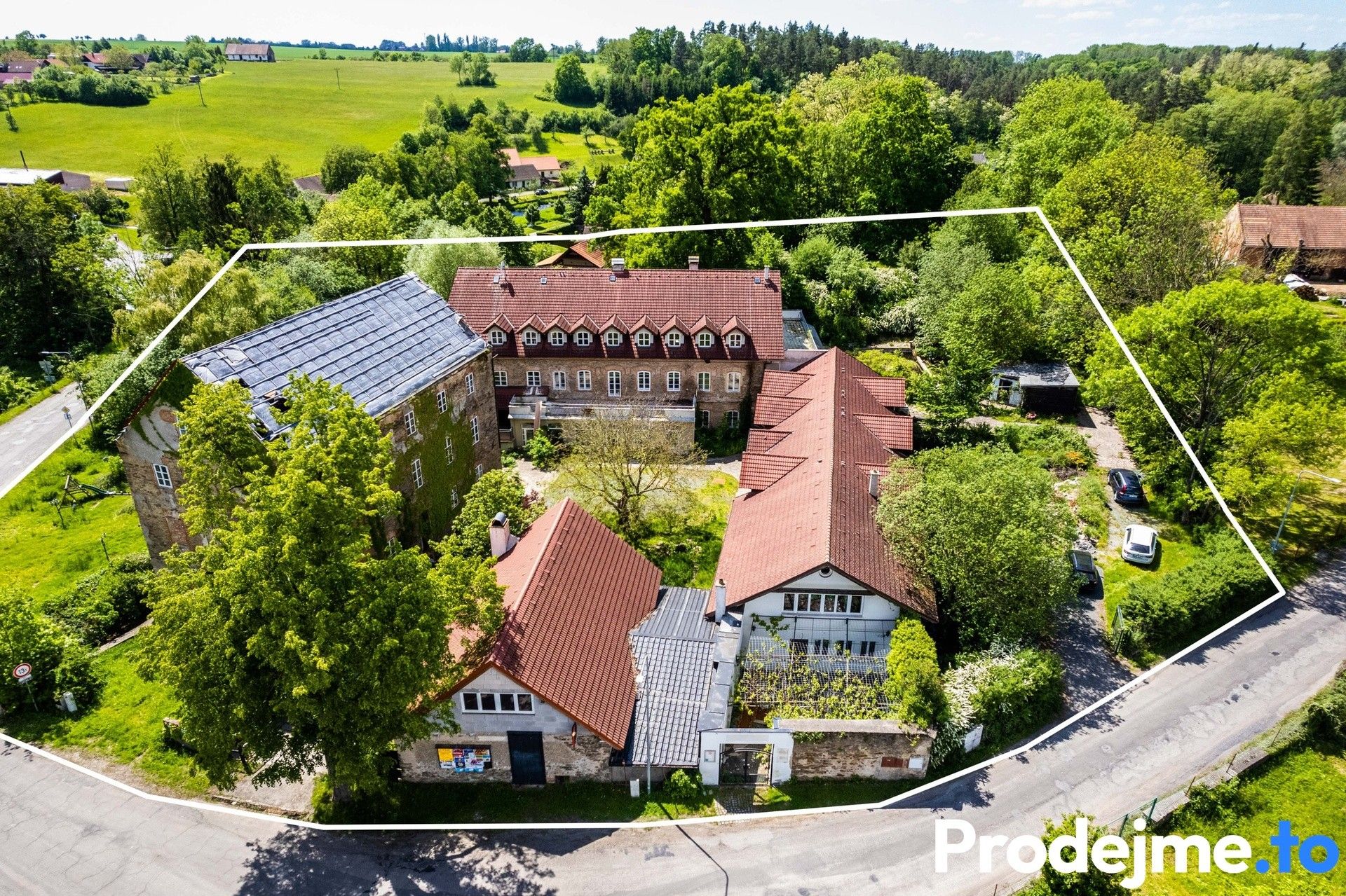 Ubytovací zařízení, Mladotice, Ronov nad Doubravou, 1 288 m²