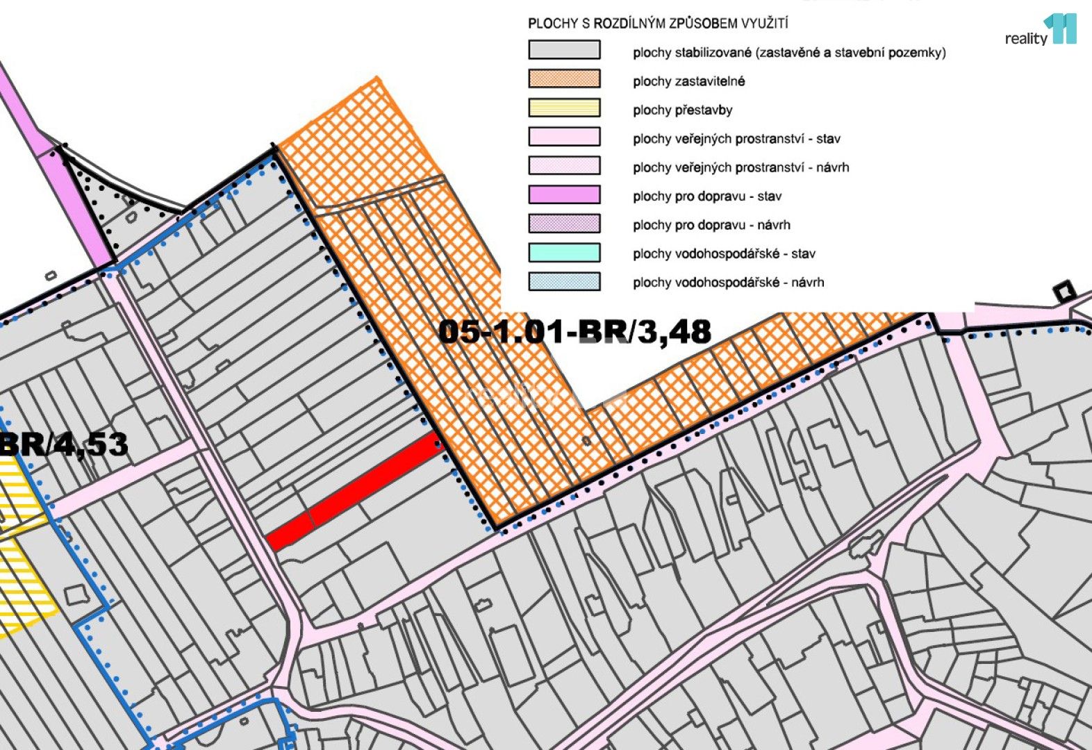 Pozemky pro bydlení, Přerov V-Dluhonice, Přerov, 900 m²