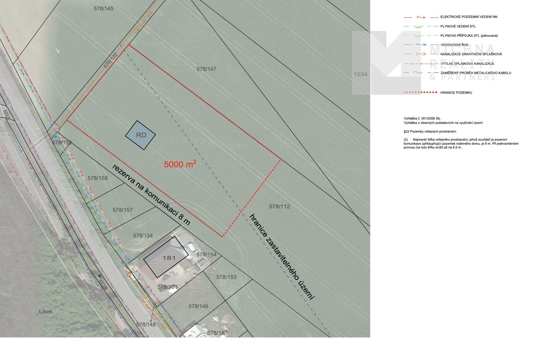 Prodej pozemek pro bydlení - Říčky