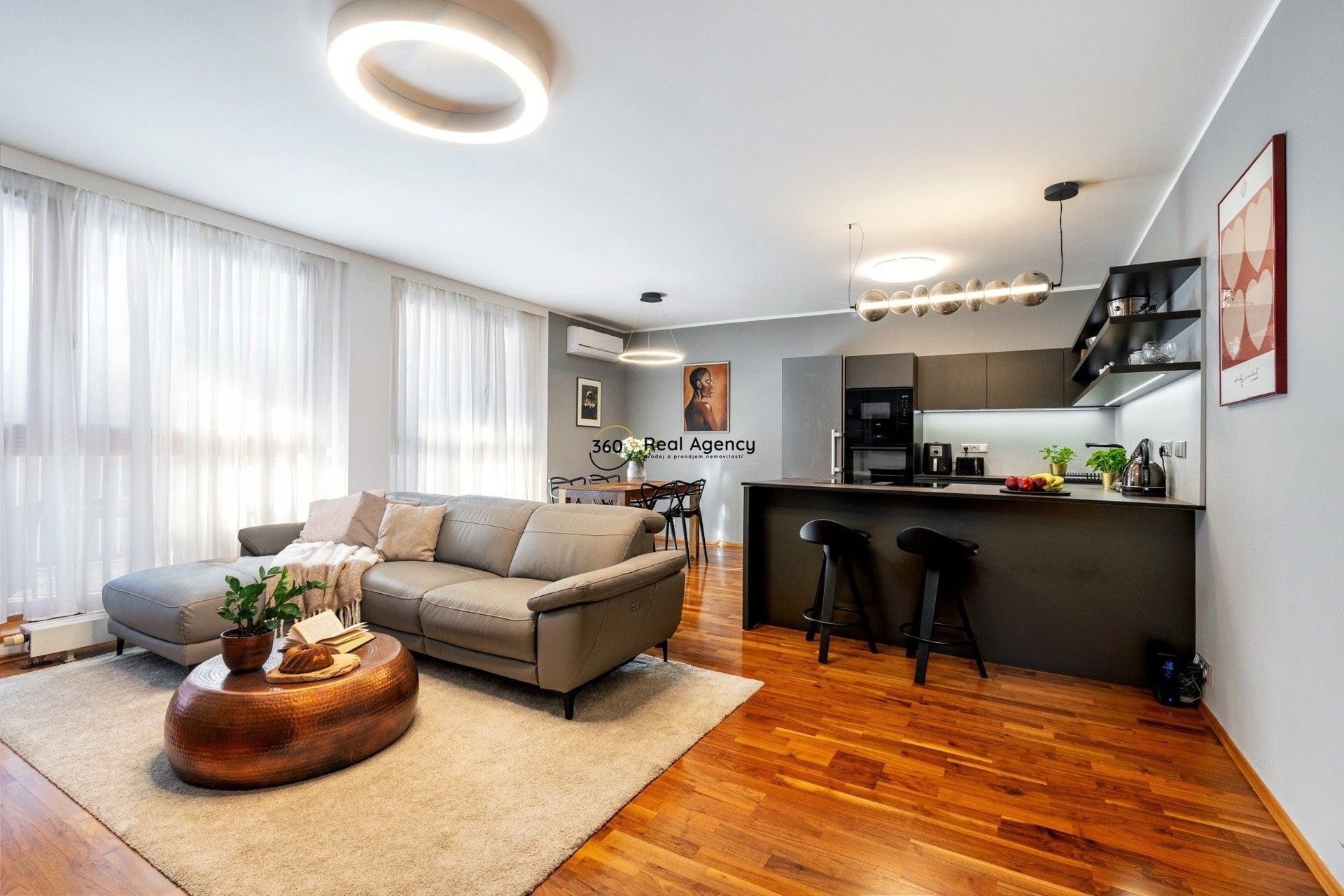 3+kk, Randova, Praha, 124 m²