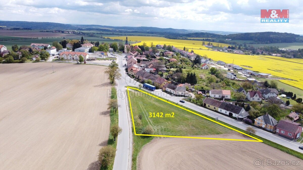 Prodej pozemek pro bydlení - Záhoří u Písku, 398 18, 3 142 m²