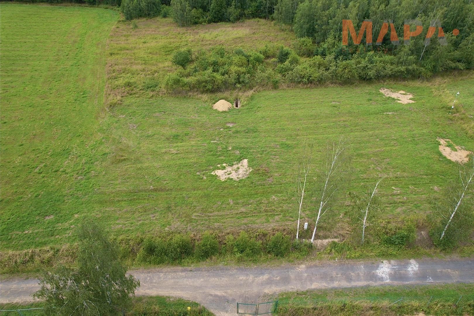 Prodej pozemek pro bydlení - Zelená, Málkov, 1 094 m²