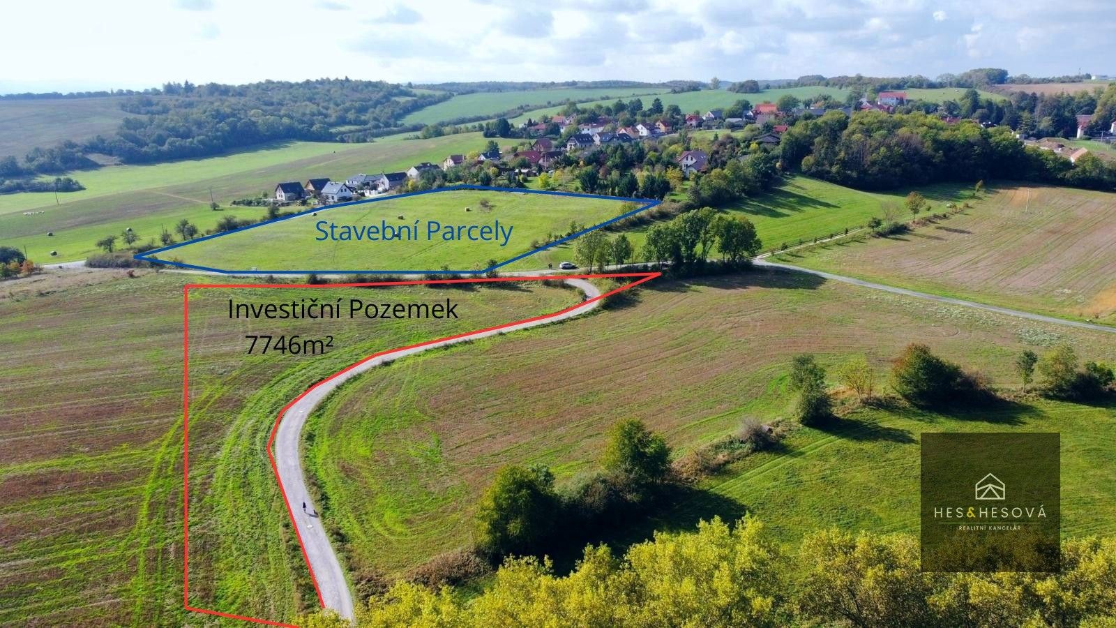 Zemědělské pozemky, Vysoký Újezd, 7 746 m²