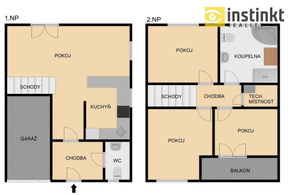 Prodej rodinný dům - U Svahu, Plzeň, 135 m²