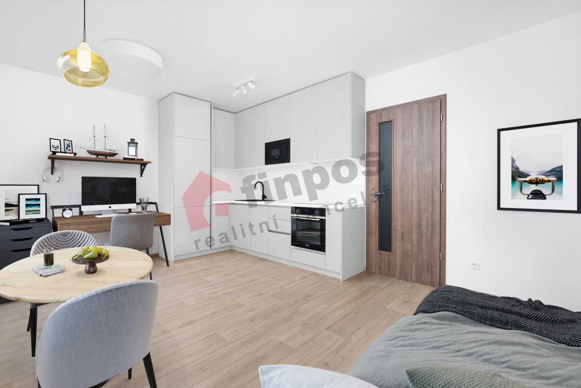 Pronájem byt 1+kk - Kaštýlek, Ždánice, 33 m²