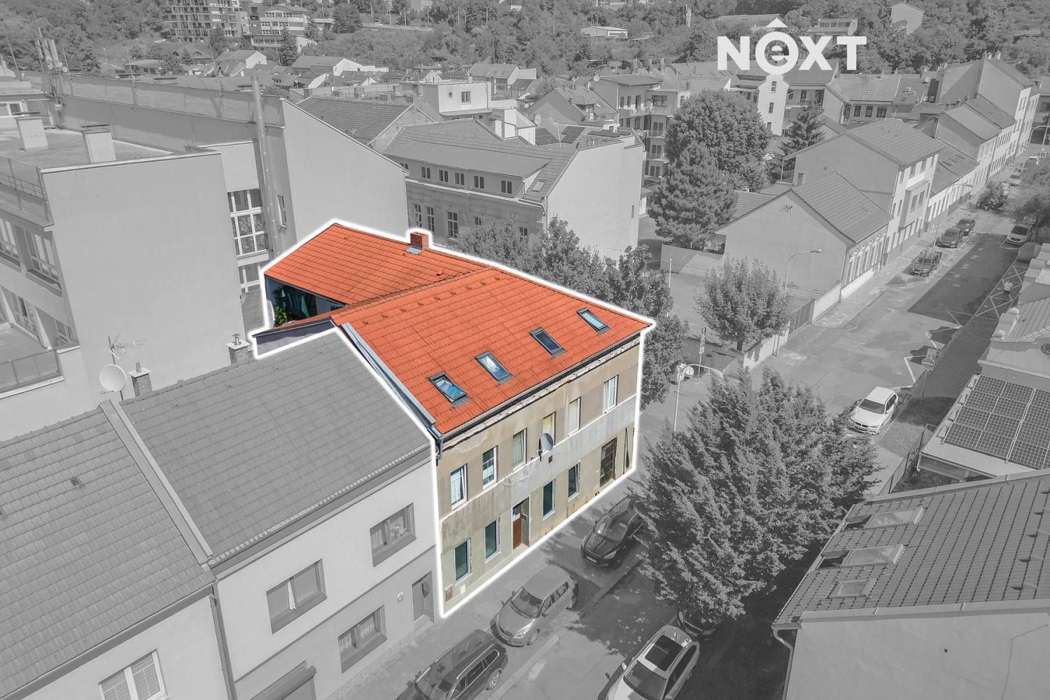 Prodej činžovní dům - Netušilova, Brno, 508 m²