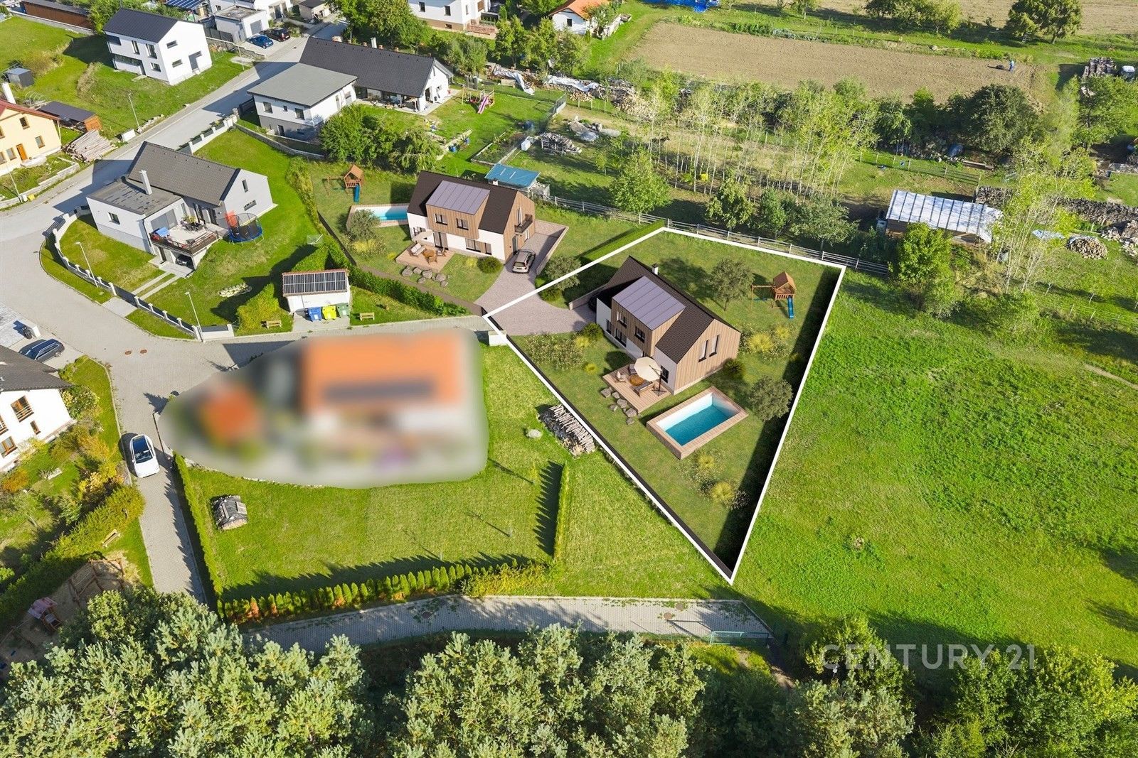 Pozemky pro bydlení, Petráveč