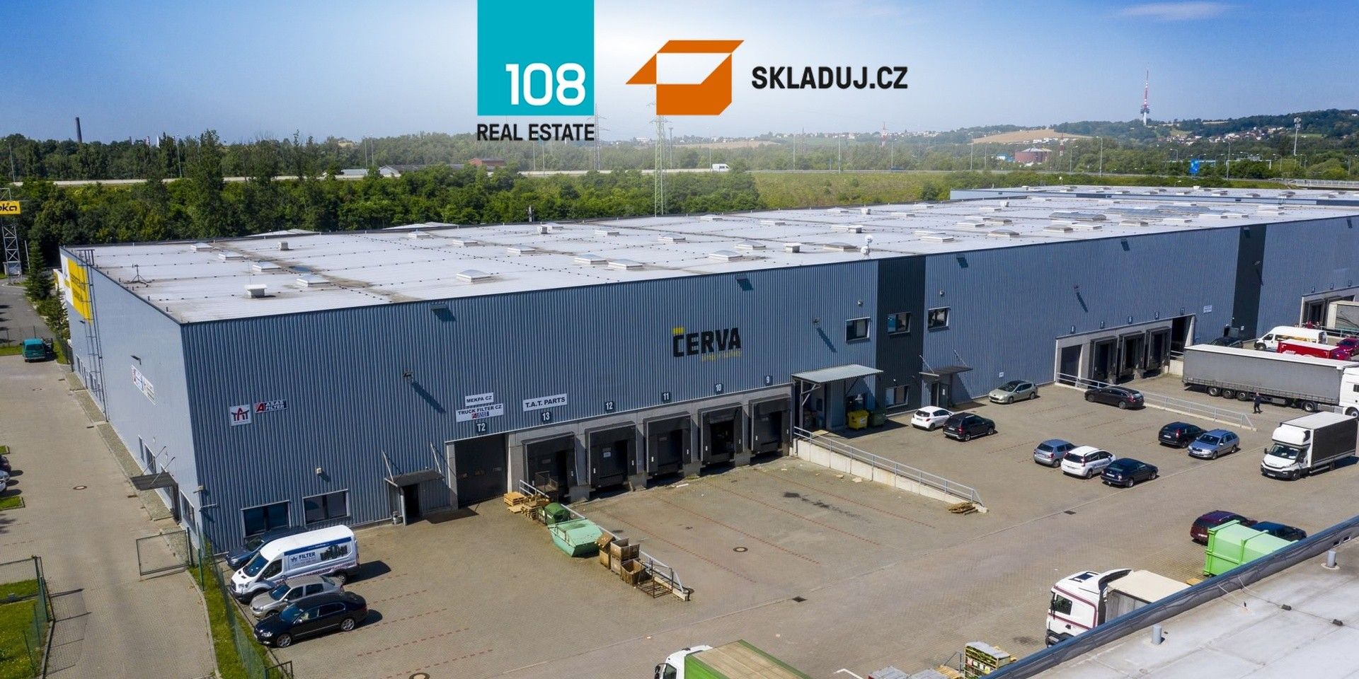 Sklady, Palackého, Ostrava, 1 800 m²