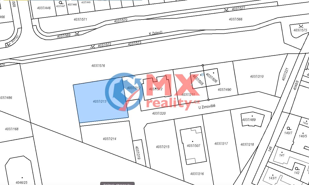 Pozemky pro bydlení, Praha, 697 m²