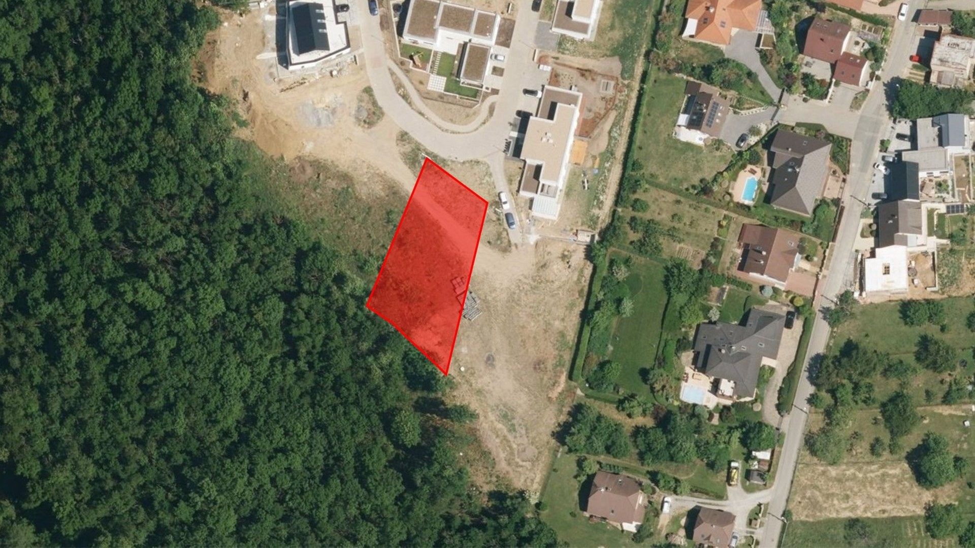 Prodej pozemek pro bydlení - Mokrá, Mokrá-Horákov, 1 046 m²