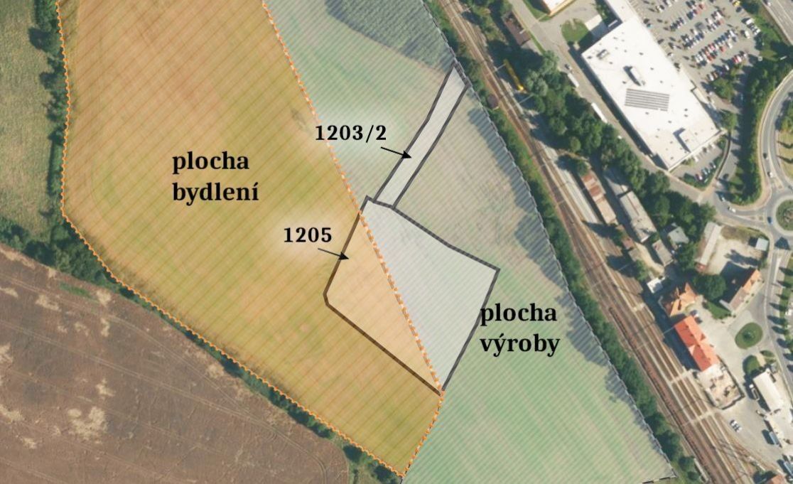 Prodej pozemek pro bydlení - Vnitřní Město, Písek, 5 367 m²