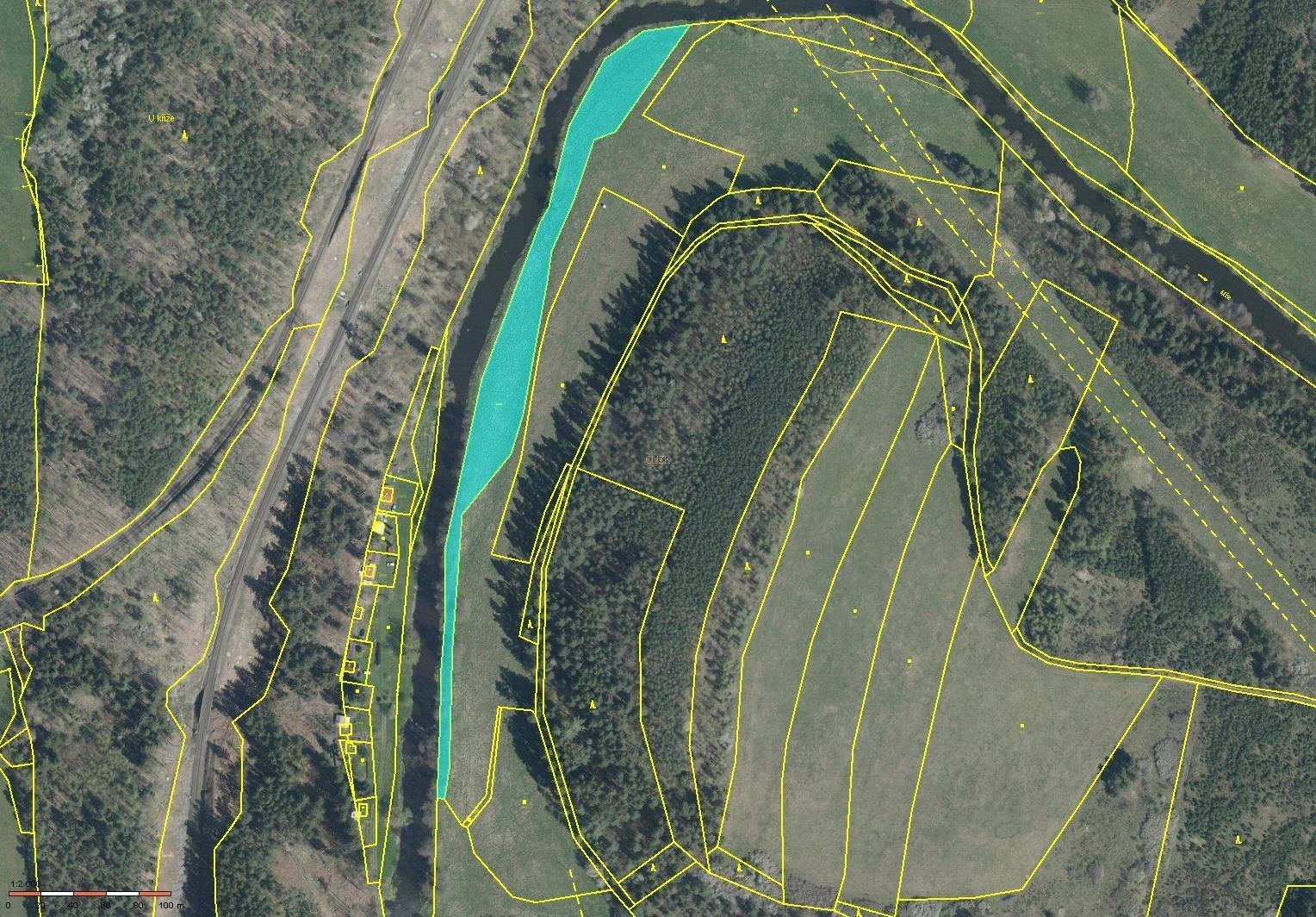 Rybníky, Holyně, Svojšín, 4 028 m²
