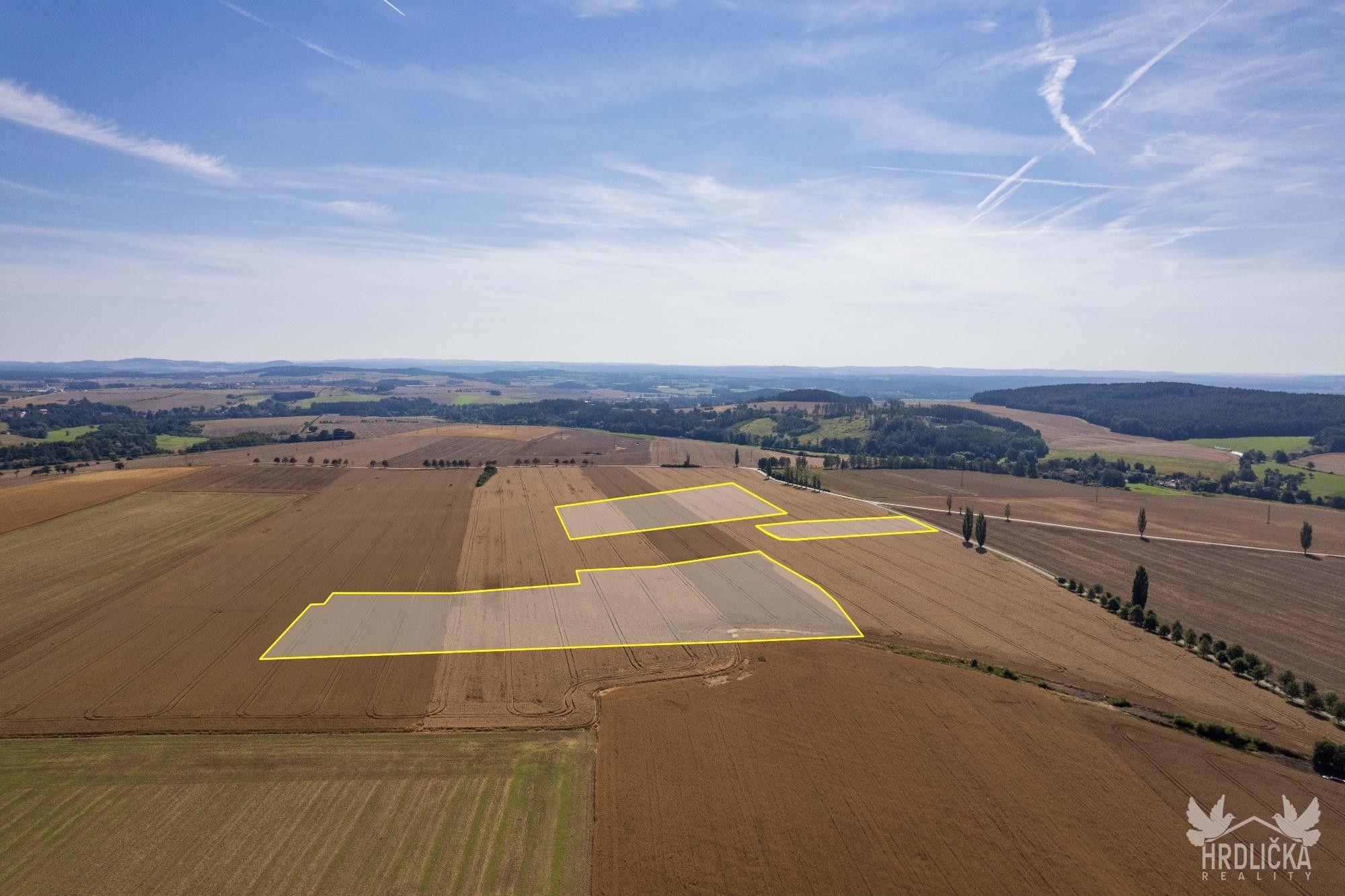 Prodej zemědělský pozemek - Kakovice, Mirovice, 78 225 m²