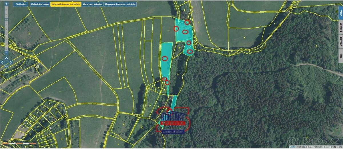 Prodej zahrada - Slušovice, 763 15, 9 921 m²