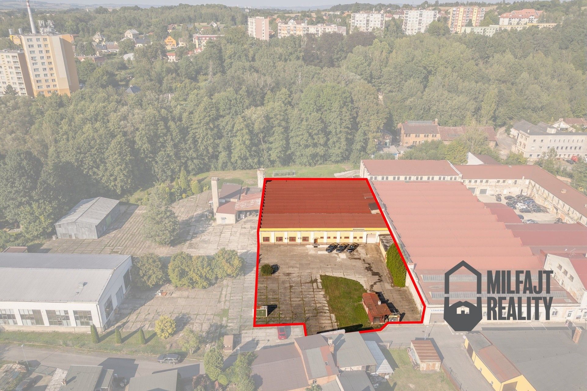 Výrobní prostory, Legionářská, Hrádek nad Nisou, 3 600 m²