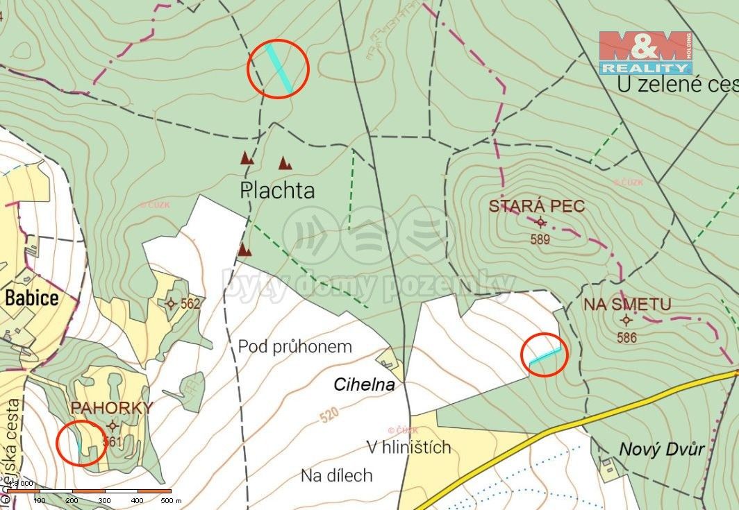 Prodej les - Švihov, 340 12, 4 282 m²