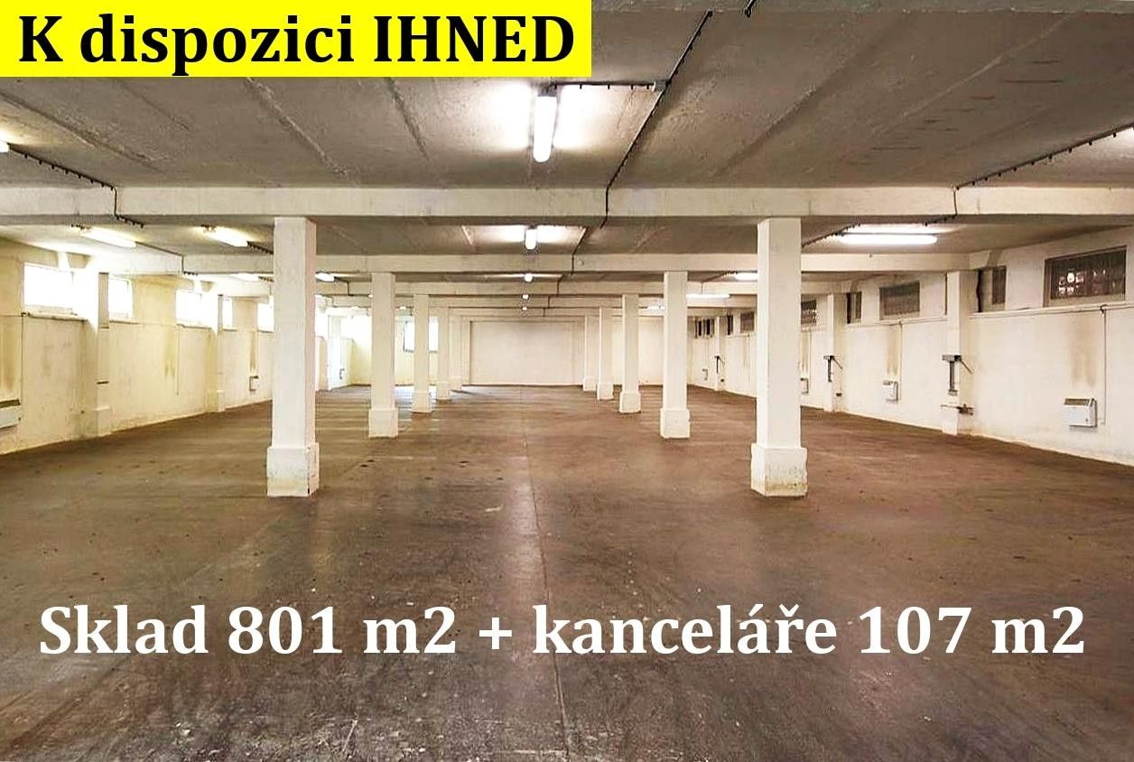 Sklady, Třebešovská, Praha, 903 m²