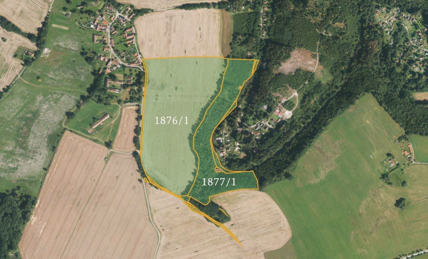 Prodej les - Dolní Stropnice, Římov, 168 404 m²