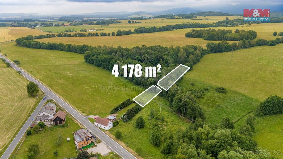 Zemědělské pozemky, Frýdlant v Čechách, 464 01, 4 178 m²