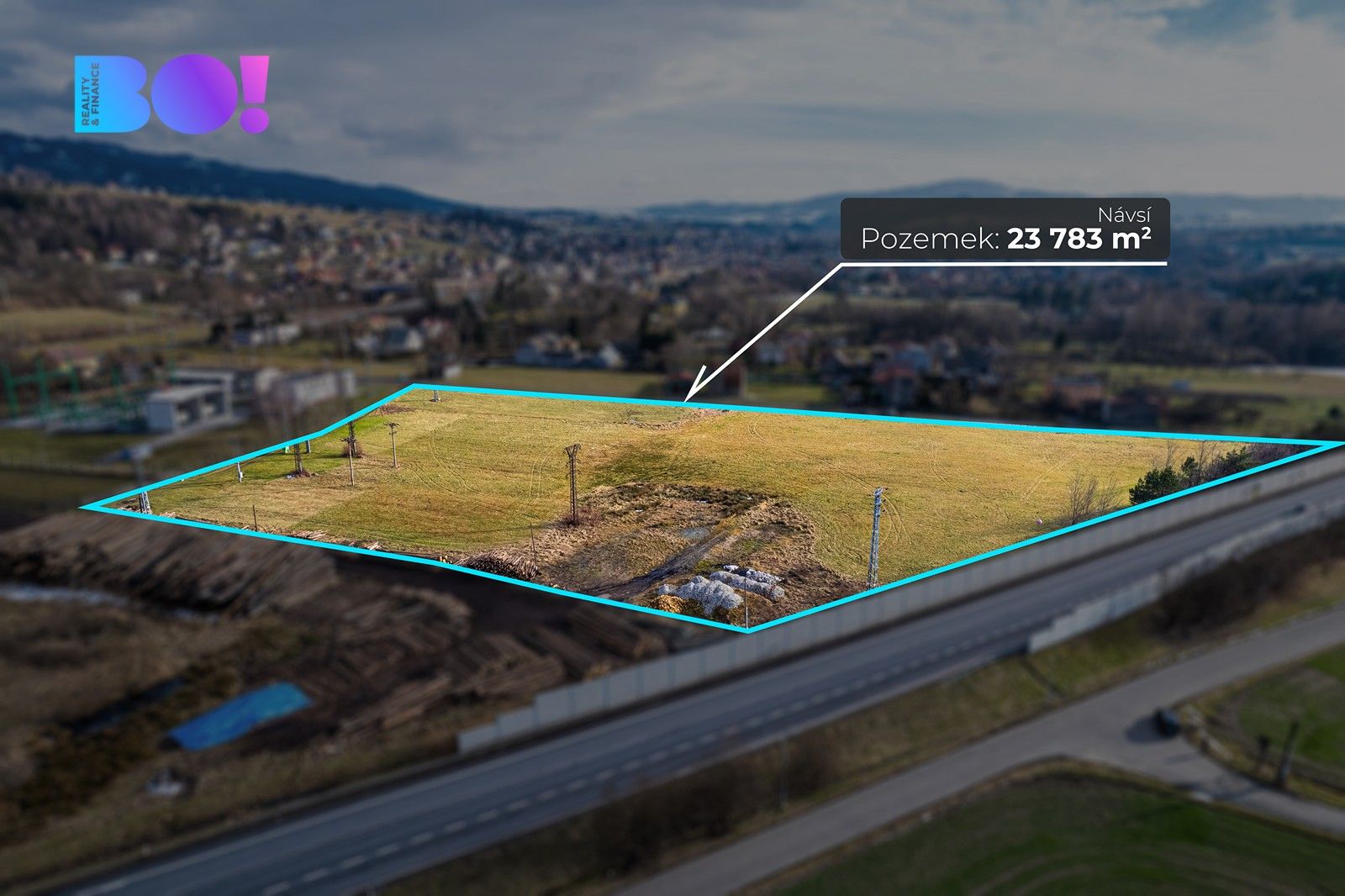 Komerční pozemky, Návsí, 23 m²