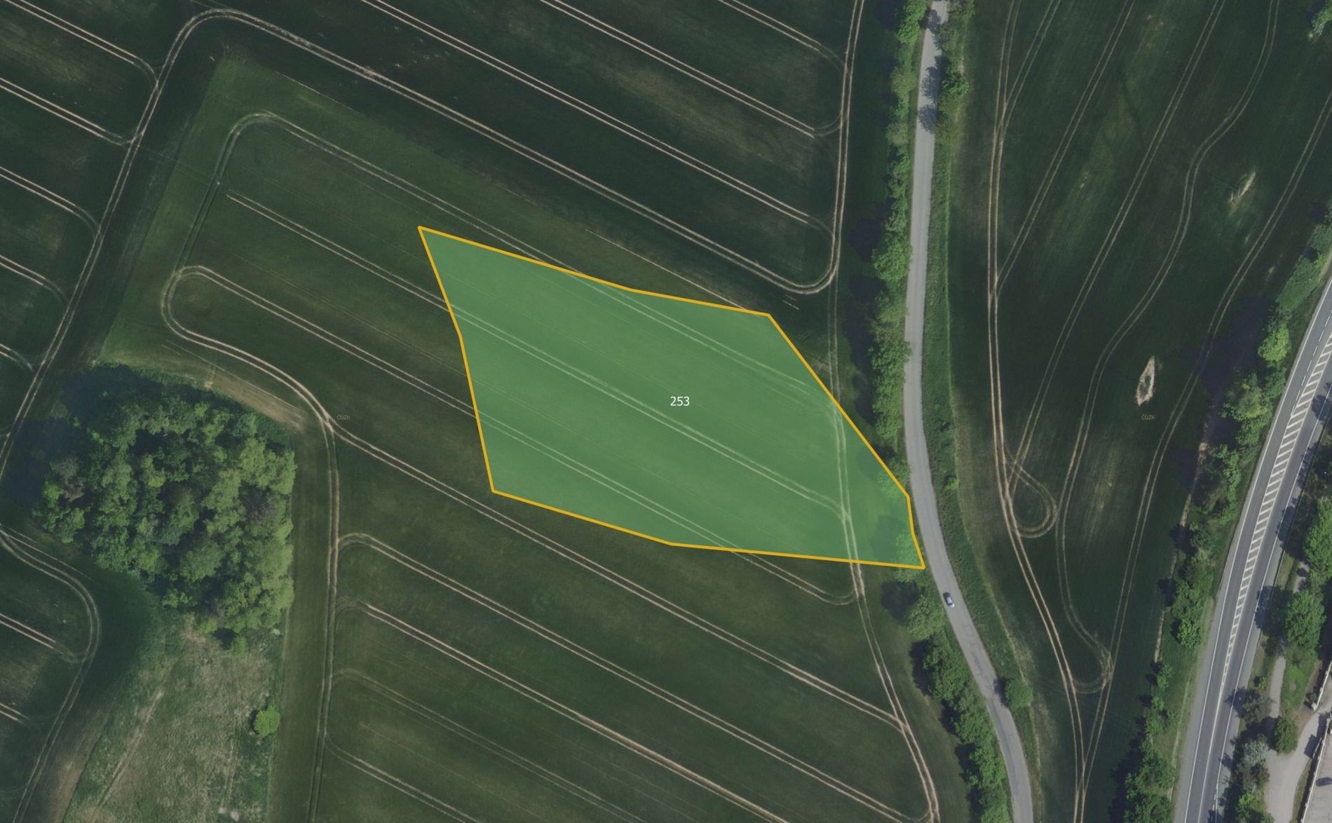 Zemědělské pozemky, Senohraby