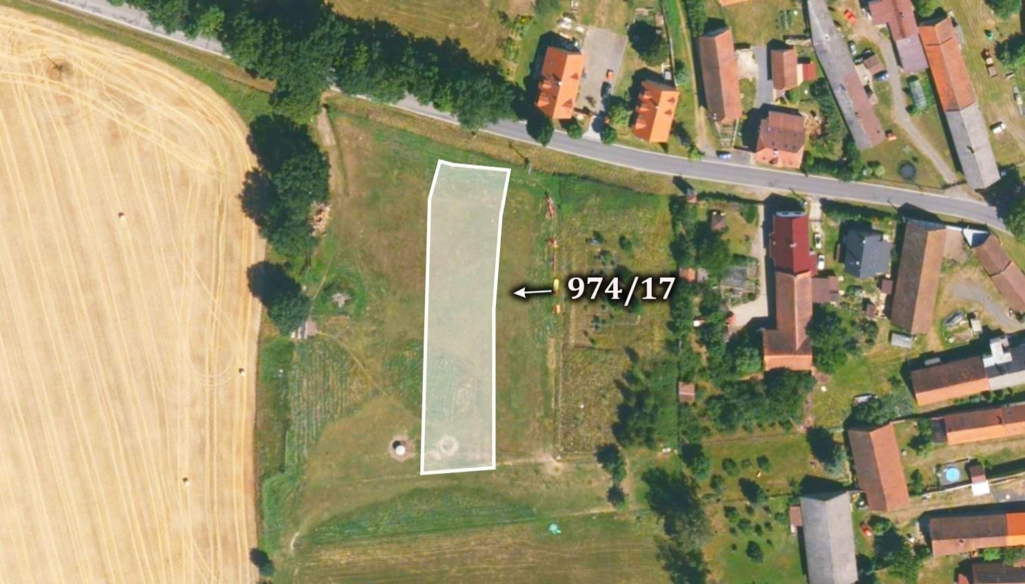 Prodej pozemek pro bydlení - Slatina, Chudenice, 1 787 m²