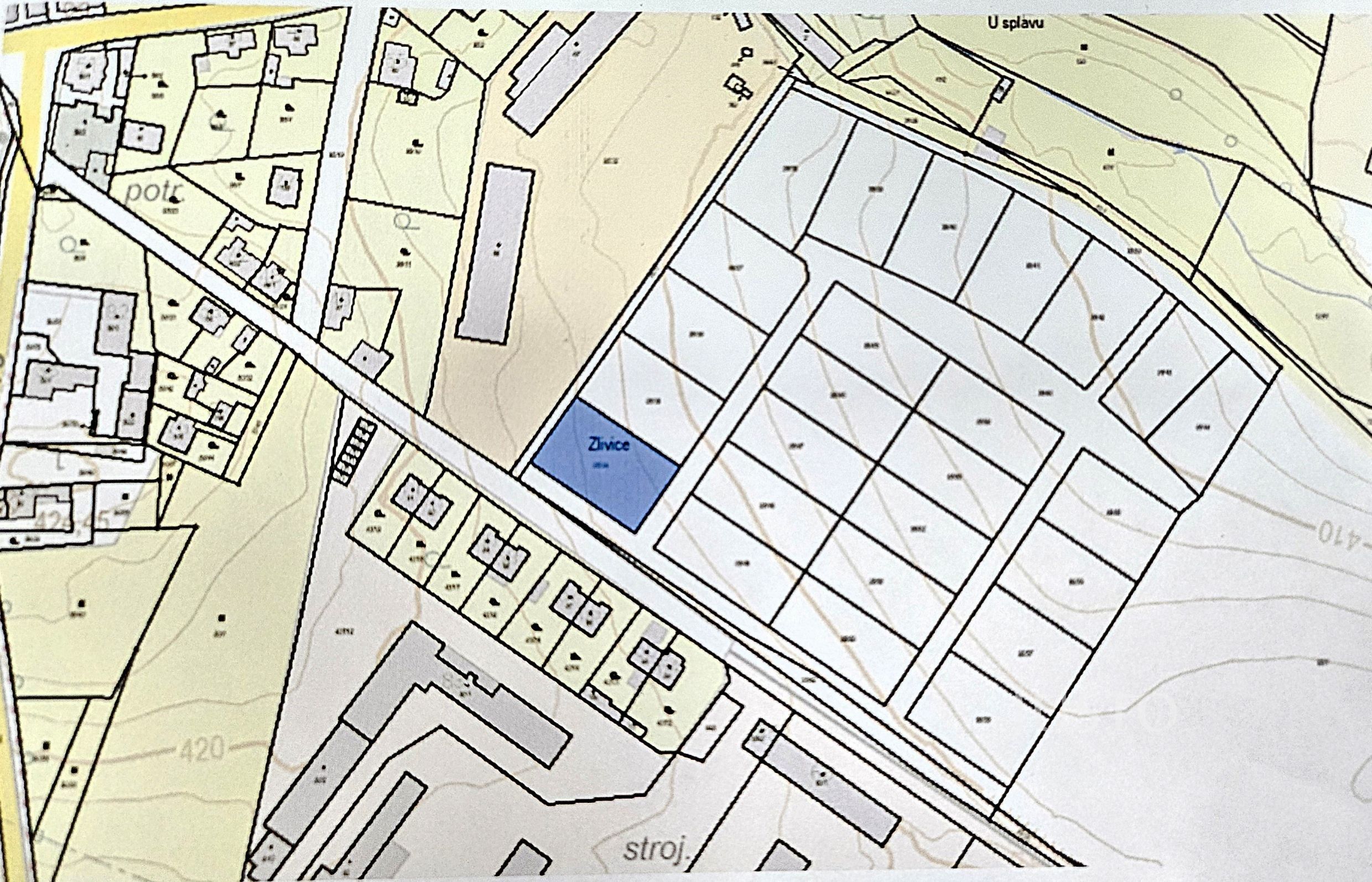 Prodej pozemek pro bydlení - Zlivice, Čížová, 1 147 m²