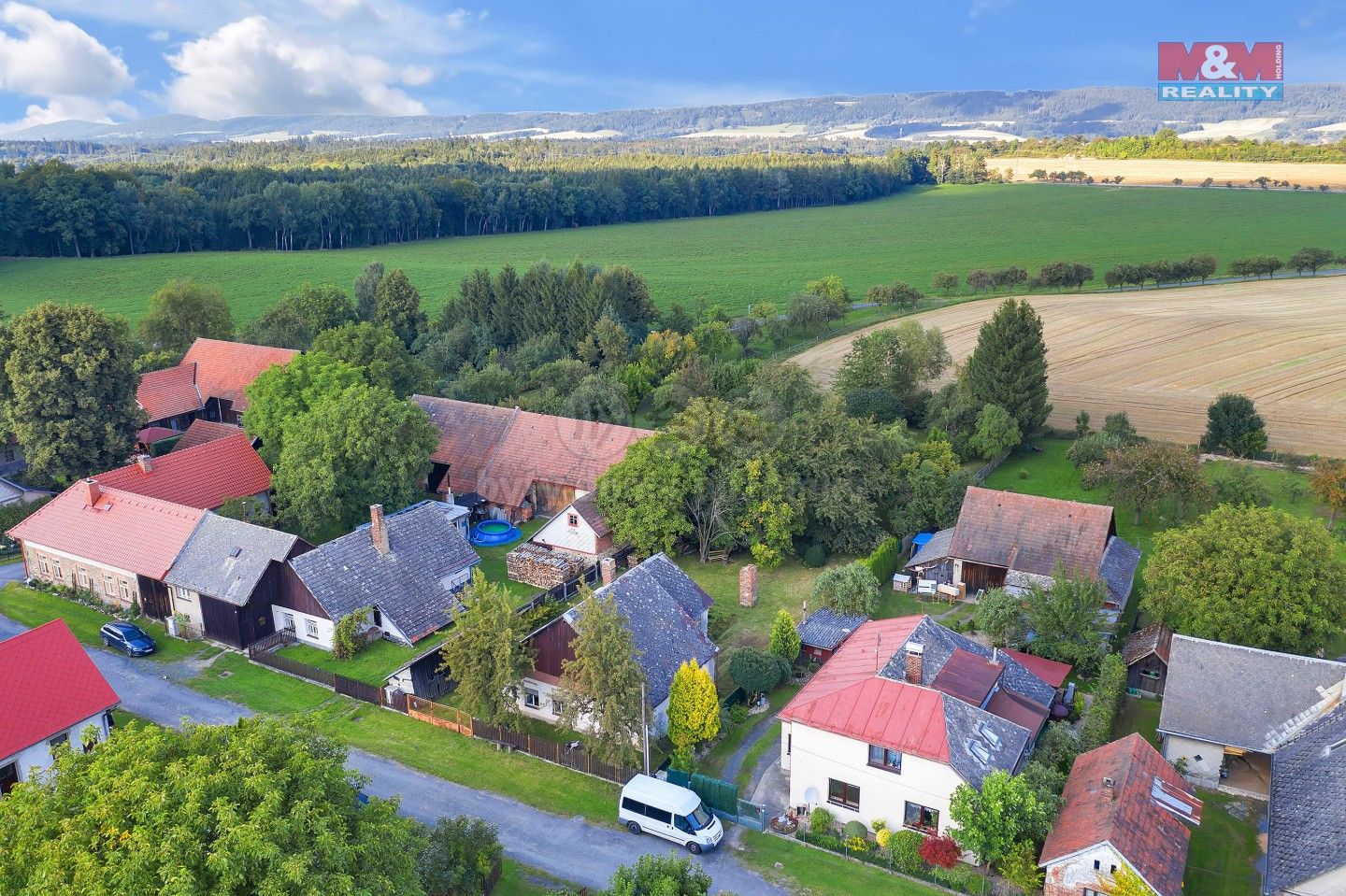 Rodinné domy, Nový Dvůr, Nová Ves u Chotěboře, 120 m²