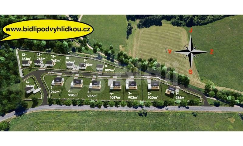 Pozemky pro bydlení, Chmelenská, Sušice, 765 m²