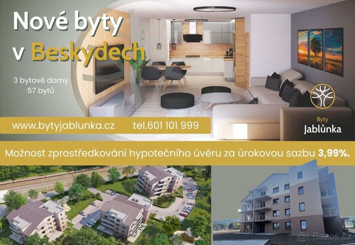 Prodej byt - Jablůnka nad Bečvou, 756 23