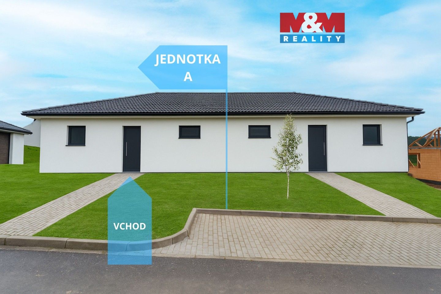 Rodinné domy, Kamenný Újezd, Nýřany, 77 m²