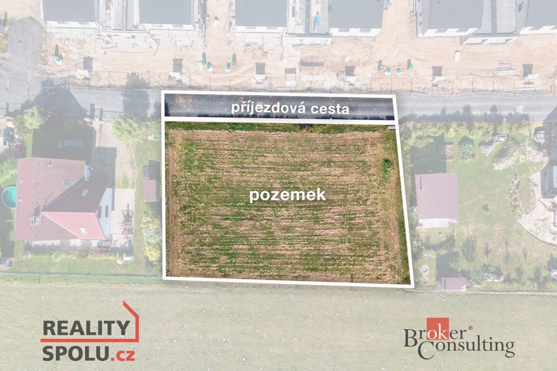 Prodej pozemek pro bydlení - Losiná, 1 254 m²