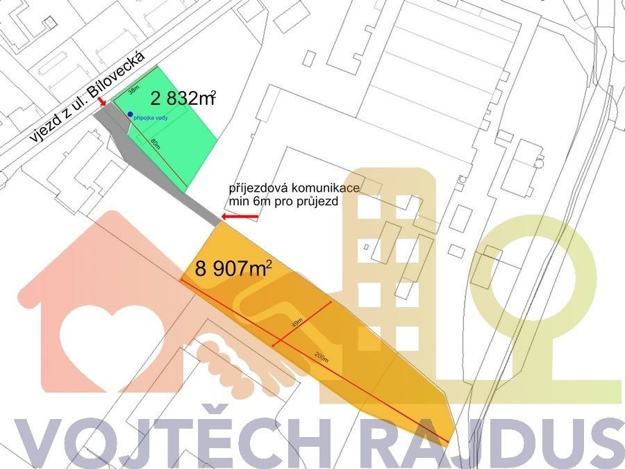 Pozemky pro bydlení, Ostrava, 721 00