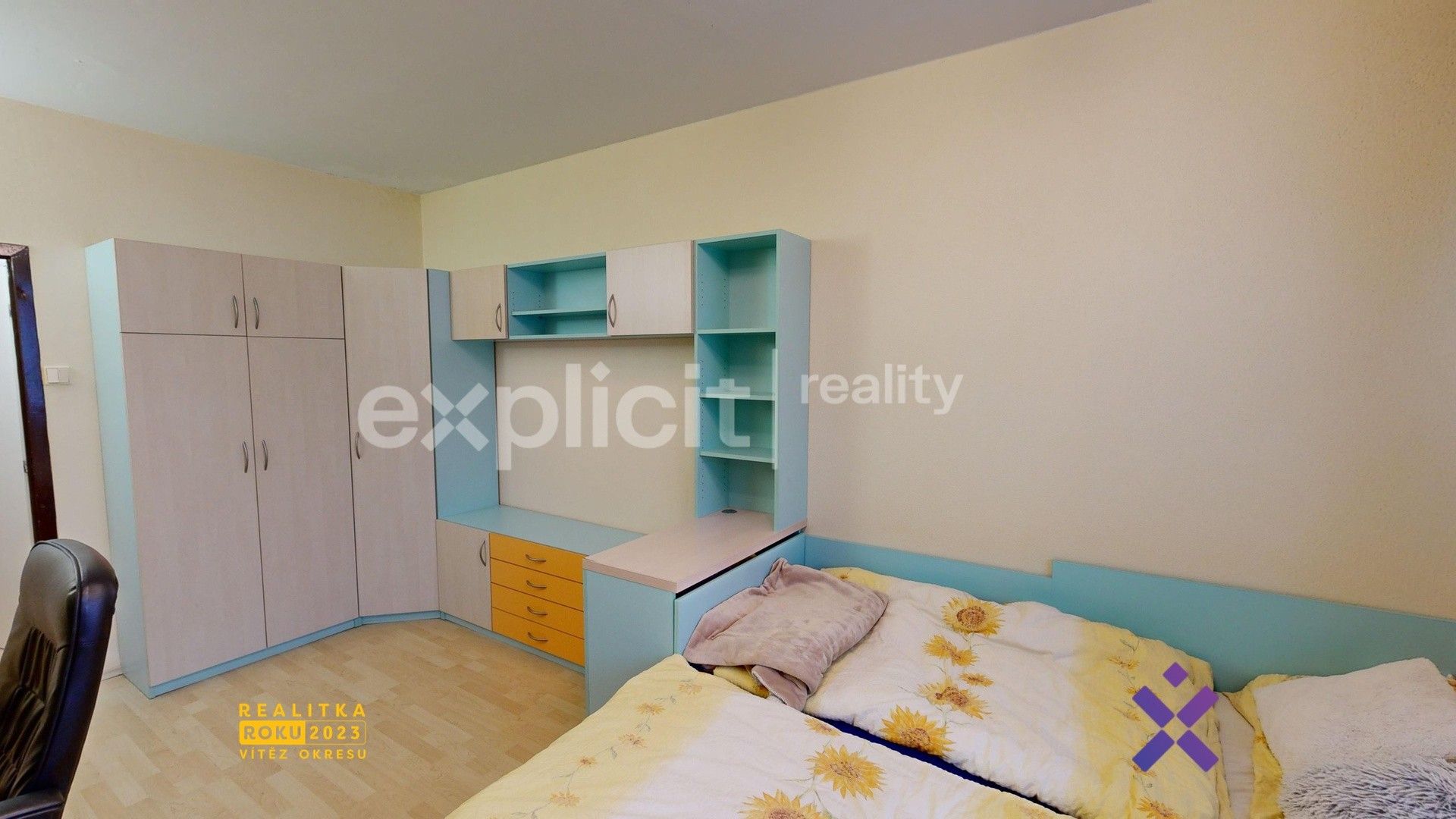 Prodej byt 2+1 - Větrná, Zlín, 58 m²