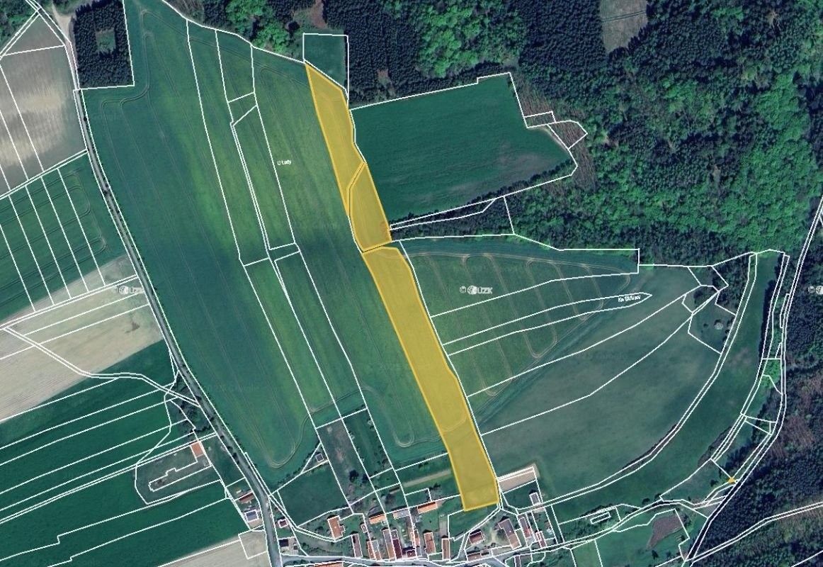 Zemědělské pozemky, Hřebečníky, 15 880 m²