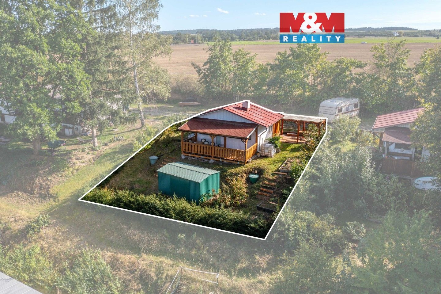 Chaty, Pňovany, 35 m²